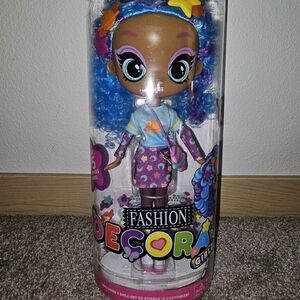Doll with Blue Hair